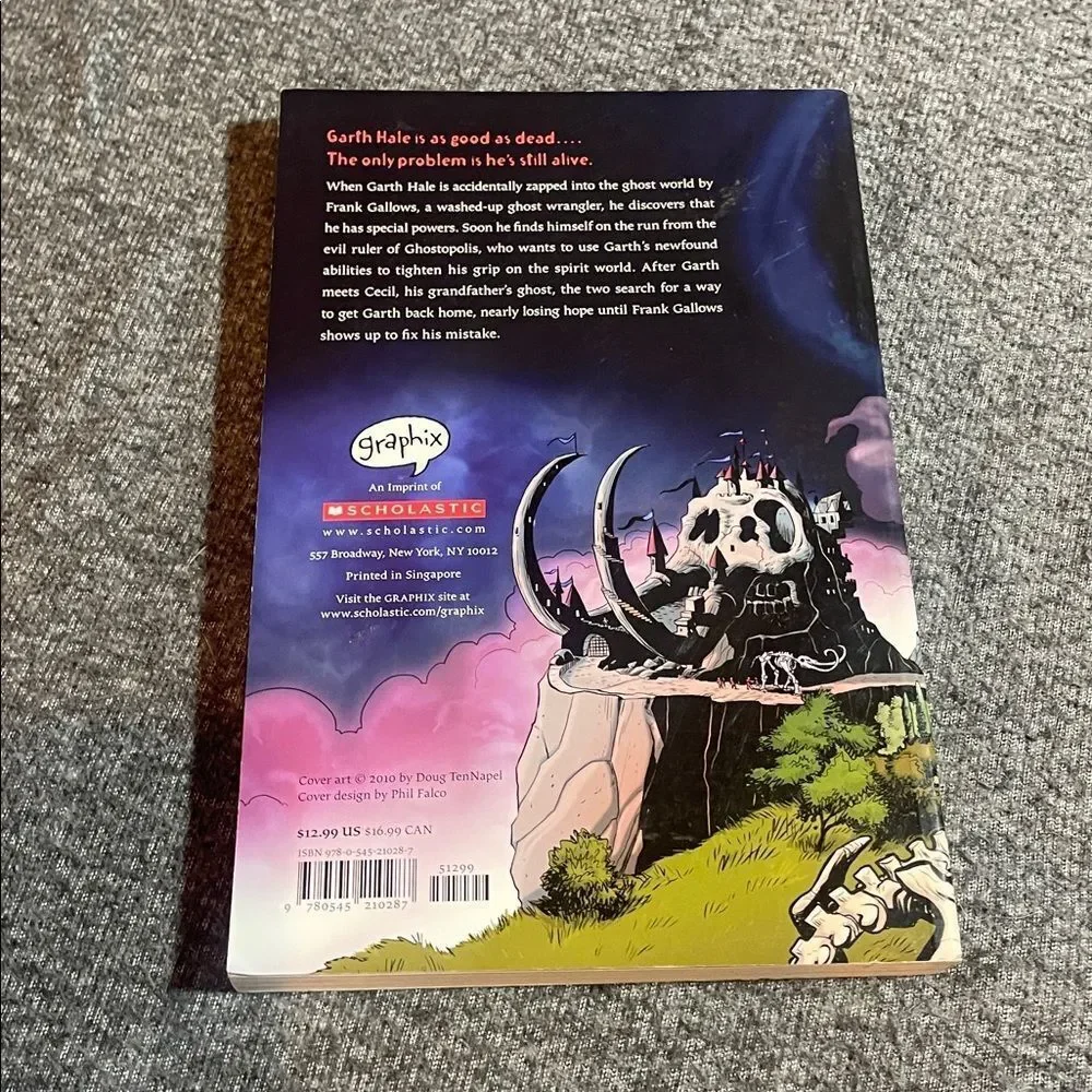 Ghostopolis Graphic Novel by Doug TenNapel